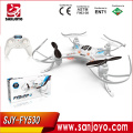 Quadcopter dos drones do 2.4G 4CH 6-Axis mini com luz do diodo emissor de luz FY530